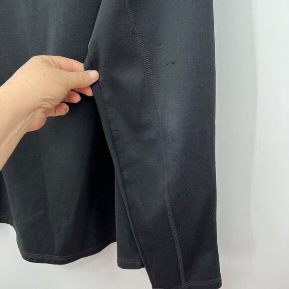 PETER MILLAR WARMTH Black Long Sleeve 1/4 Zip Pullover Sweater Men's Size medium - Picture 12 of 14